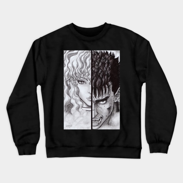 Griffith and Guts Crewneck Sweatshirt by Lunatyk